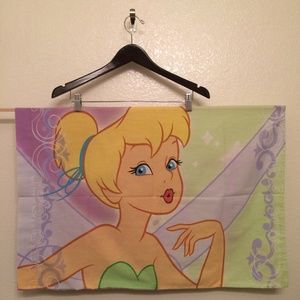 TINKER BELL Disney Pillowcase Double Sided